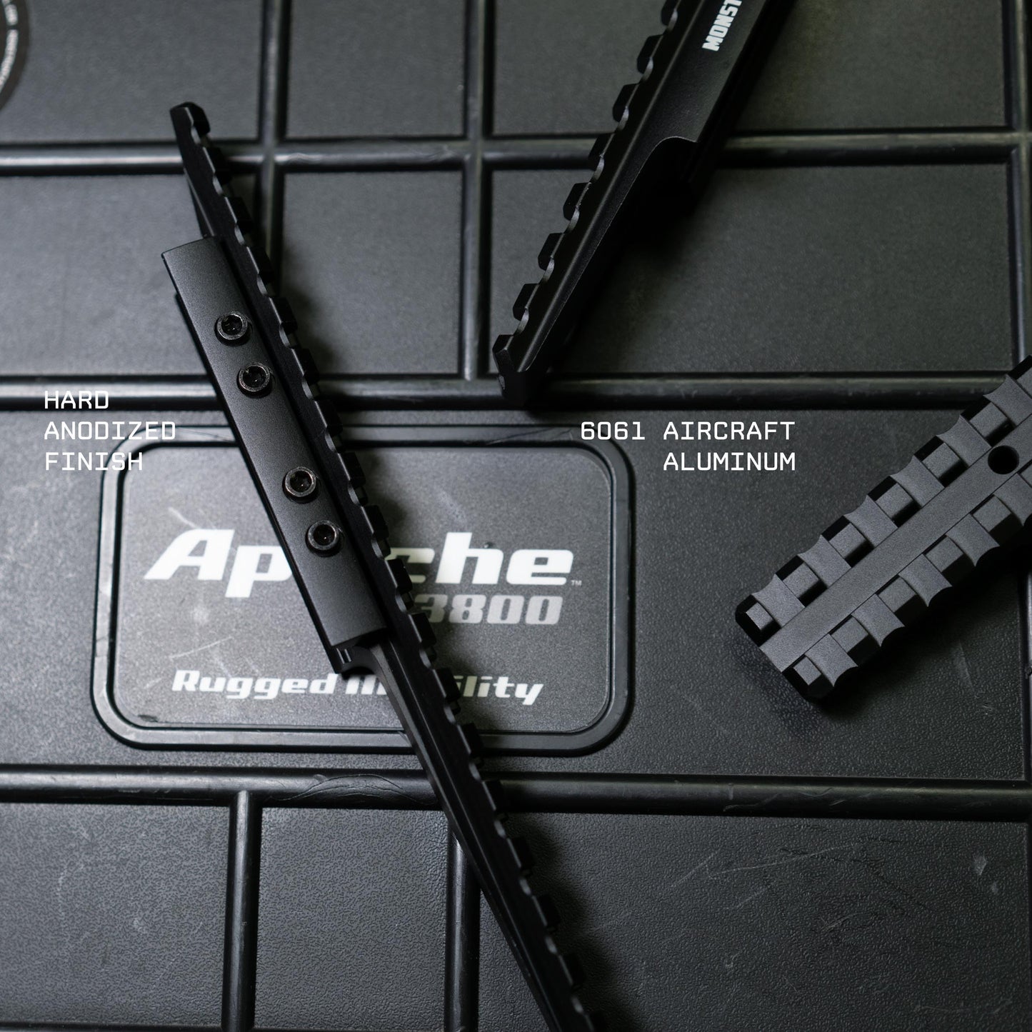 Monstrum Low Profile Dovetail to Picatinny Mount | 9 Slot