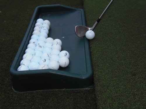 Country Club Elite® Golf Ball Tray - Commercial Quality High Impact Plastic Tray (The Exact Same Product We Supply to Commercial Driving Ranges and Golf Courses | Proud to Be Made in The USA