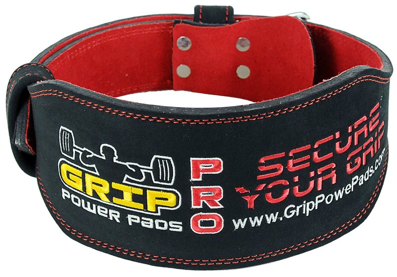 Weightlifting Belt Workout Clothes for Bodybuilder, Powerlifter or Weightlifter - Keep Your Core Engaged & Your Back Supported, Get More Out of Your Fitness Routine (Regular Belts 4" Wide, Large)