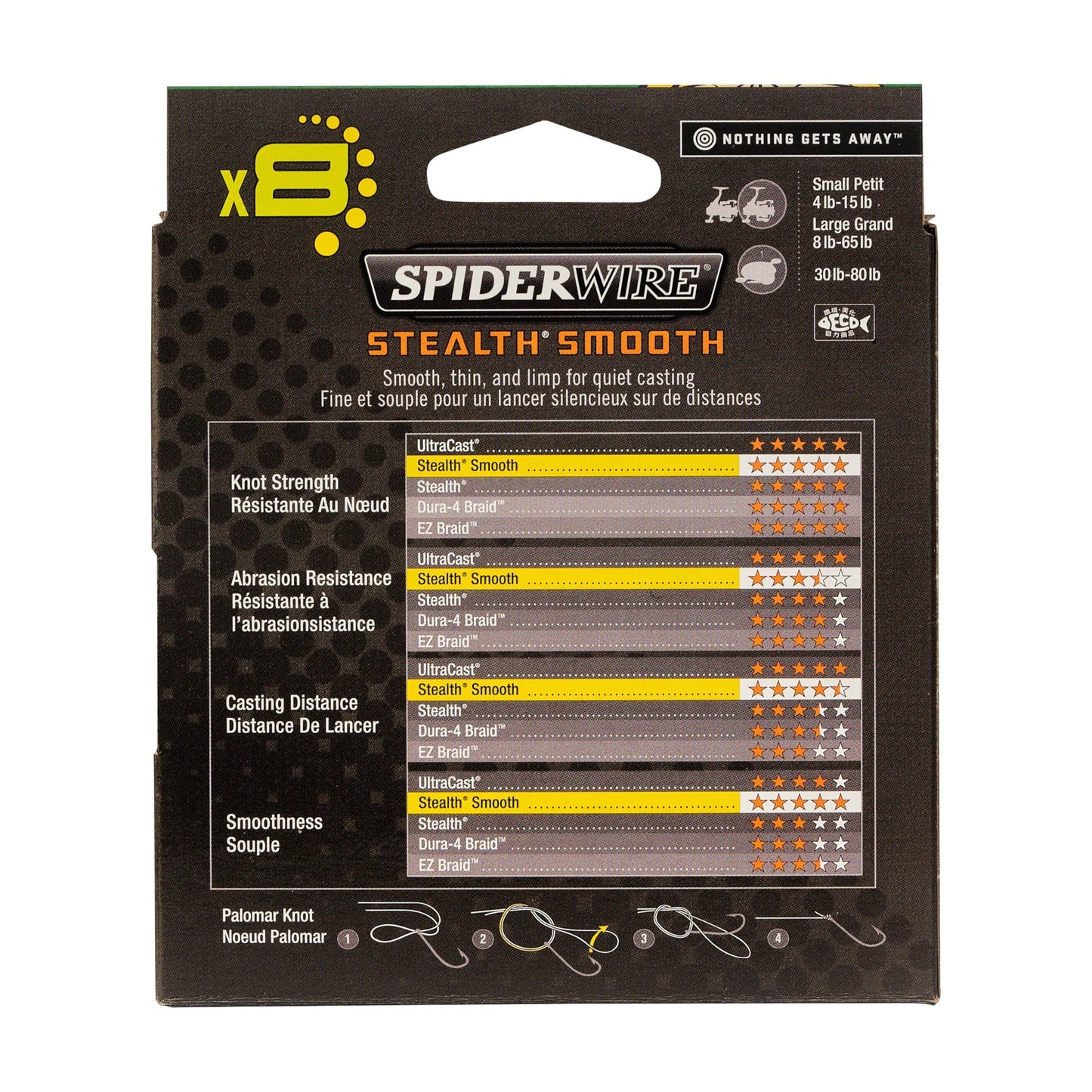 SpiderWire Stealth® Smooth Superline, Moss Green, 30lb | 13.6kg, 200yd | 182m Braided Fishing Line, Suitable for Freshwater Environments