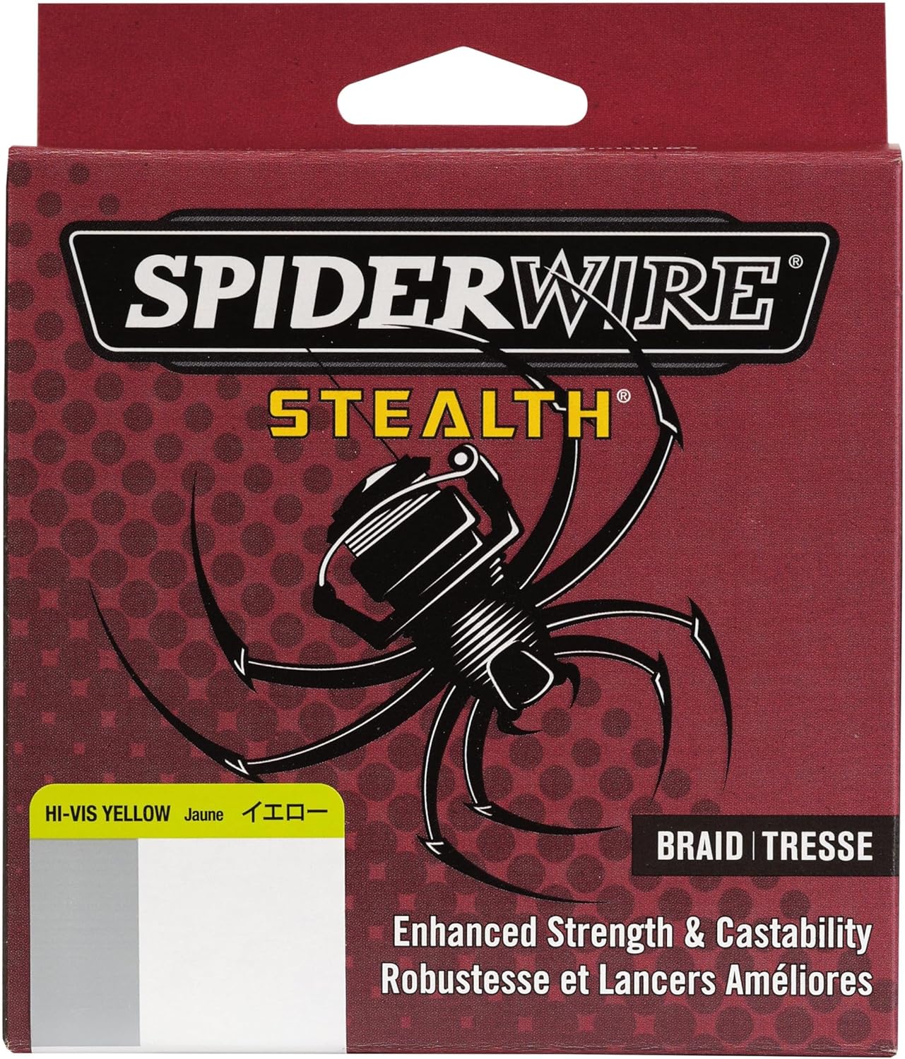 SpiderWire Stealth Braid Fishing Line - Durable, Low-Visibility, 150 Yards