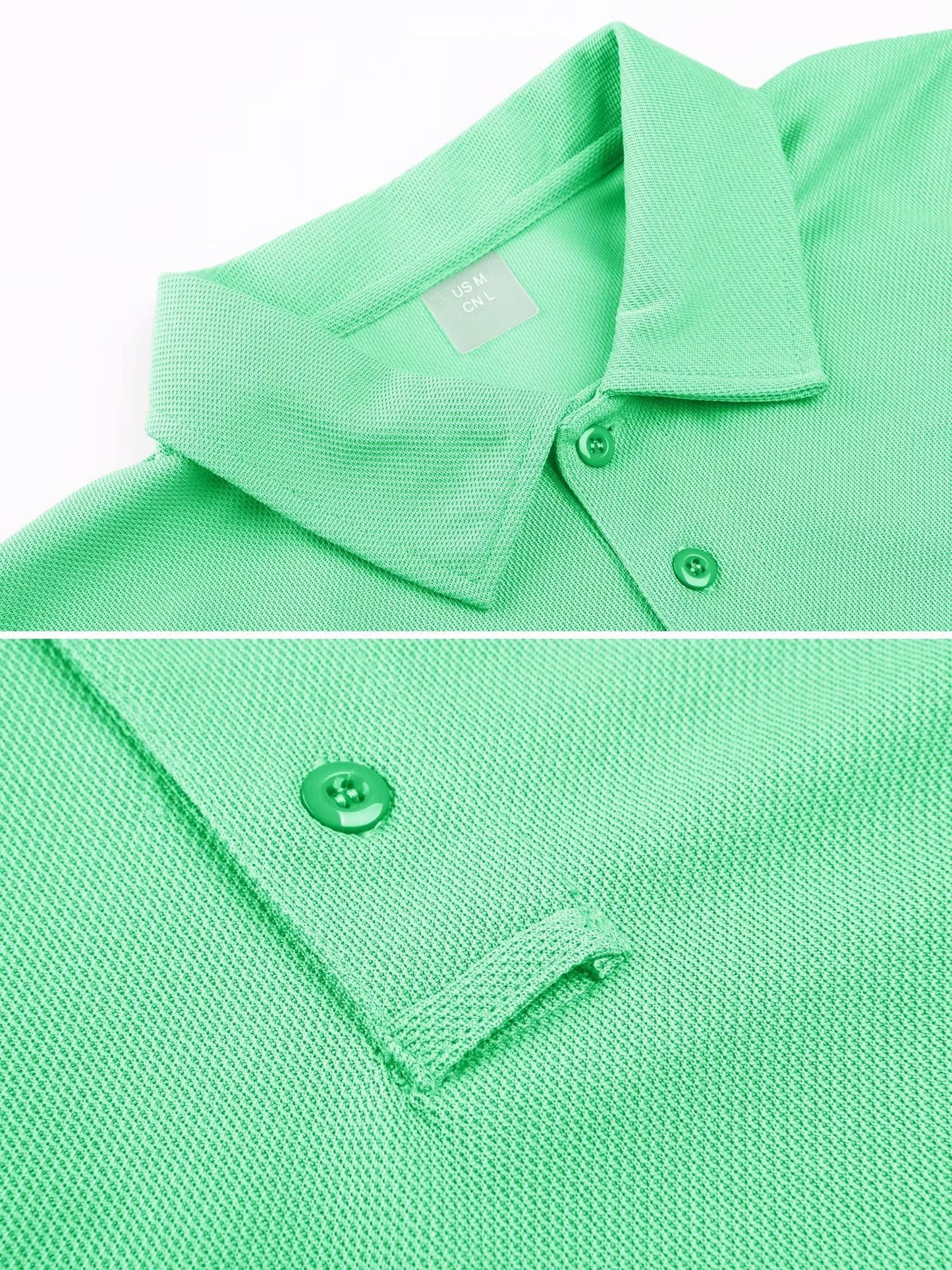 MAGCOMSEN Polo Shirts for Men Short Sleeve Golf Shirts Quick Dry Shirts Fishing Shirts Work Shirts for Men Casual Shirts Summer Shirts Golf Polo Shirts for Men