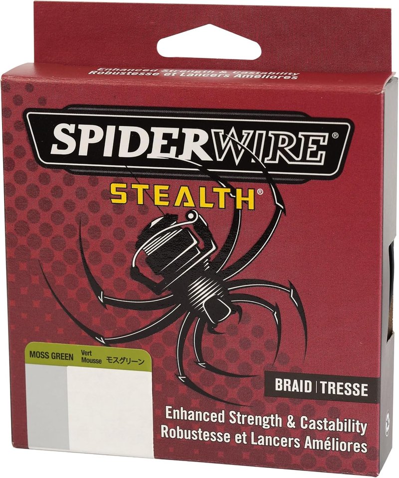 SpiderWire Stealth Braid Fishing Line - High Strength, Low Visibility | 300 Yards
