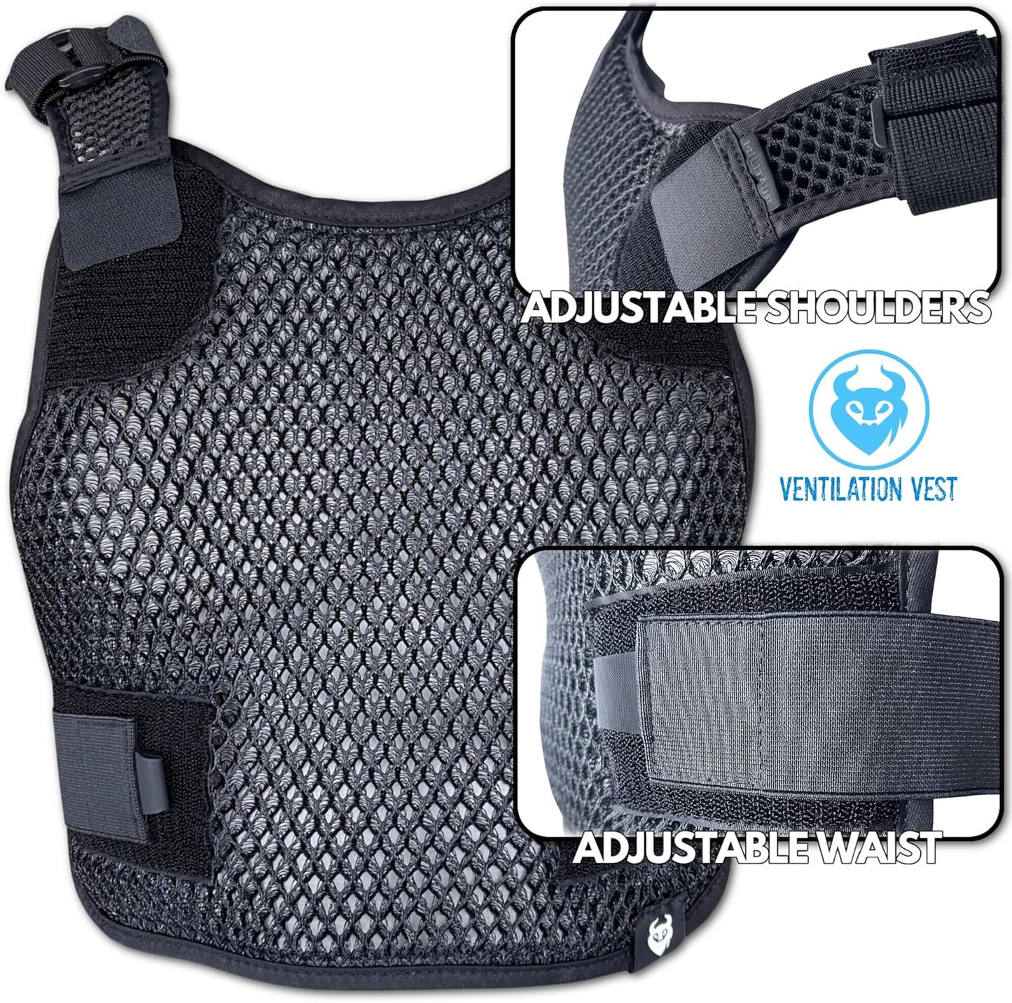 Adjustable Ventilation Tactical Vest - Enhances Air Flow for Comfort | Lightweight & Breathable Design