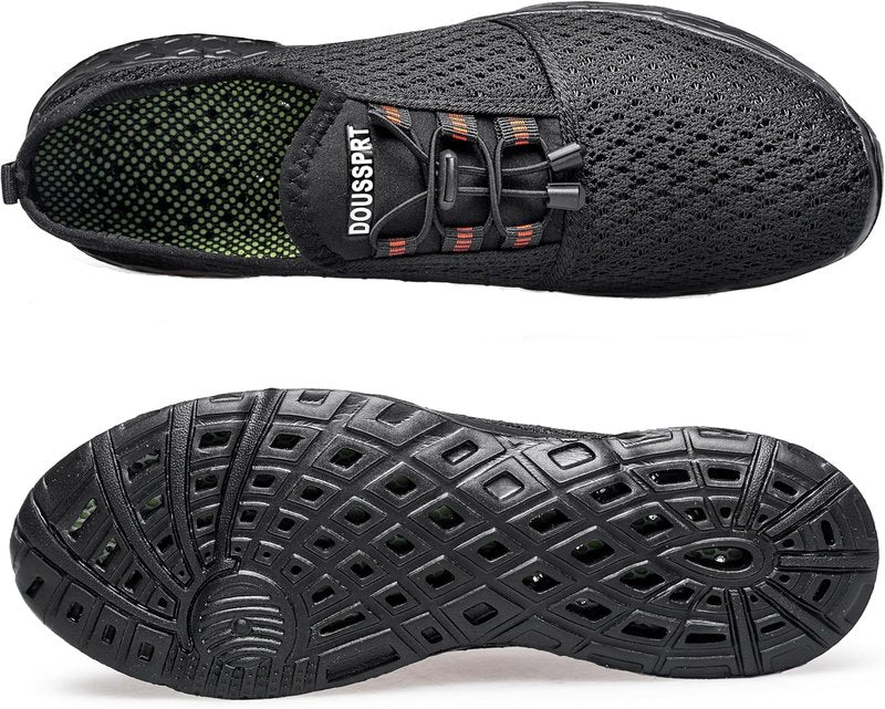 Men's Water Shoes - Quick-Drying Aqua Sports Footwear for Beach & Pool | Lightweight & Comfortable