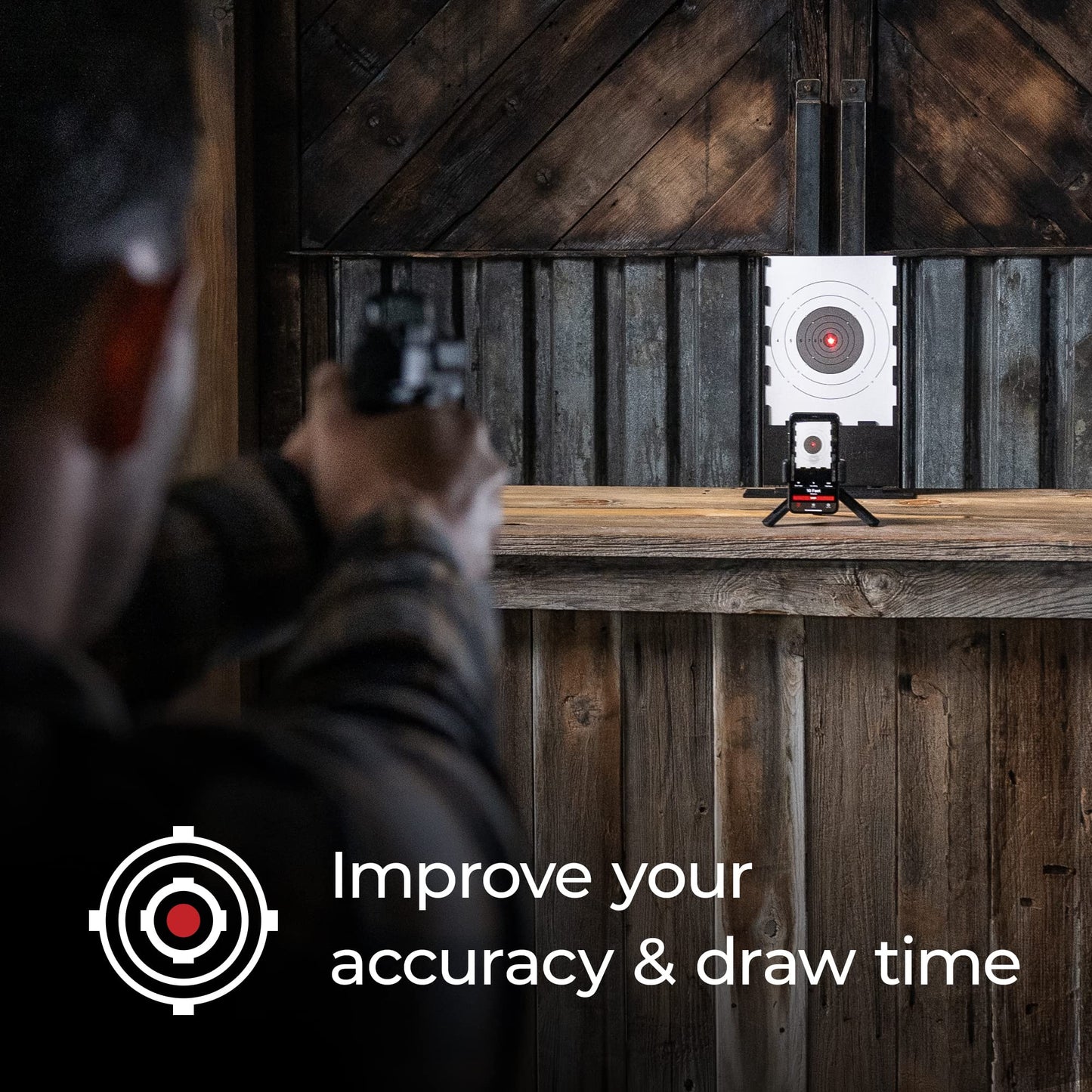 Strikeman 9mm Dry Fire Laser Training Cartridge - Great for Target Shooting Practice with Pistols, Made for The Firearm Training System - Red Laser Cartridge Only, Multiple Calibers
