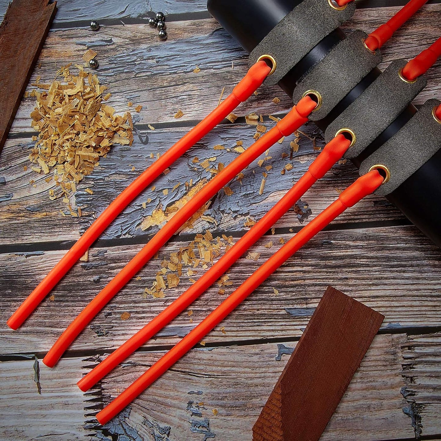 Slingshot Replacement Set - Heavy-Duty Rubber Tubing for Hunting & Outdoor Games | 2/4/8 Pcs