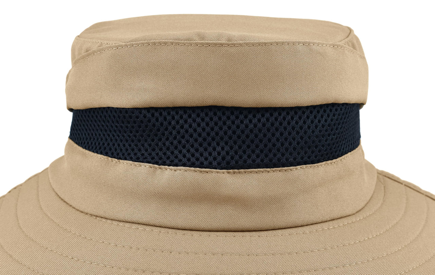 Men's UPF 50+ Waterproof Wide Brim Boonie Hat, Sun & Rain Protection