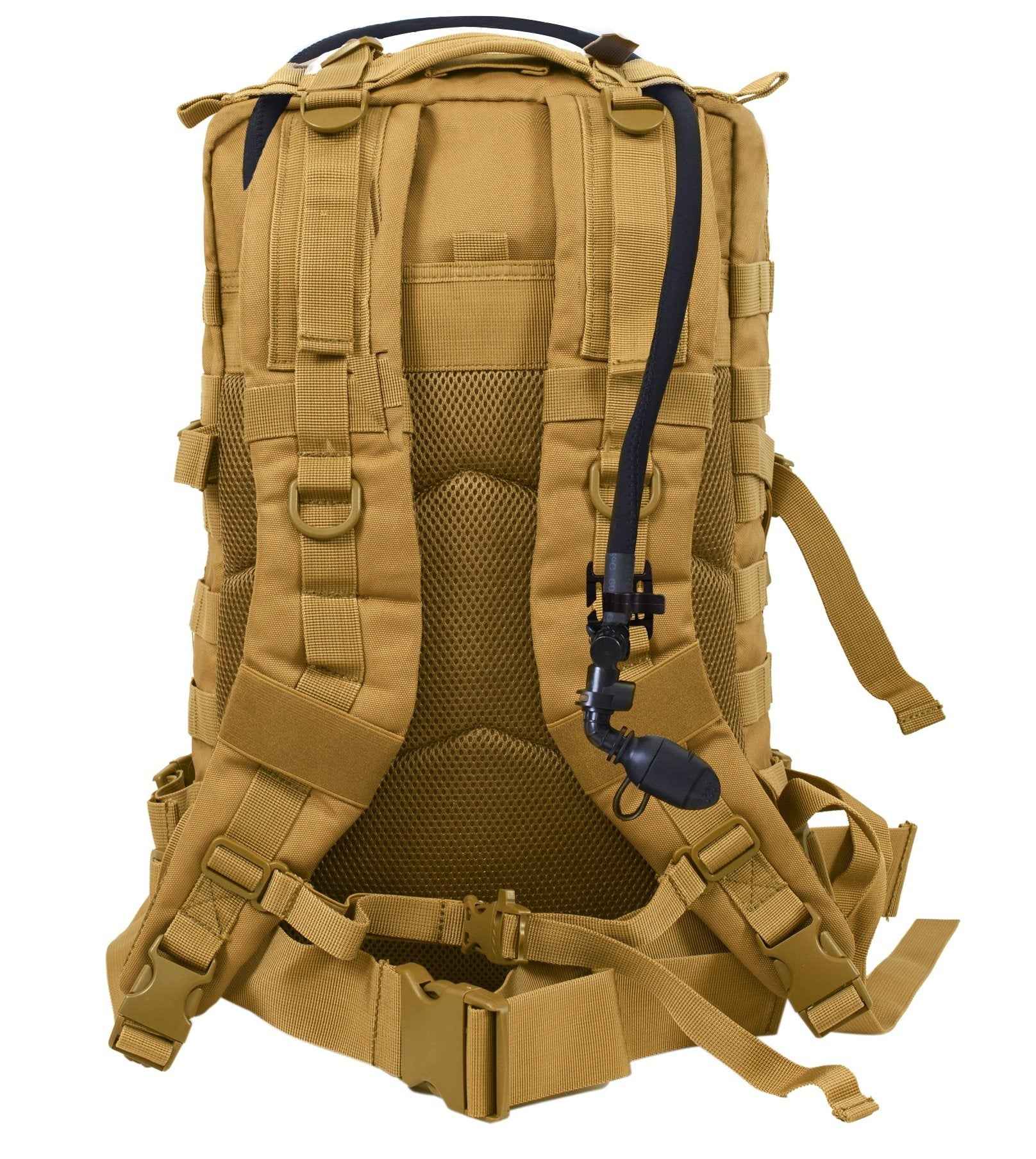 Seibertron Falcon Water Repellent Hiking Camping Backpack Compact Pack Summit Bag Khaki 37L(1+2)