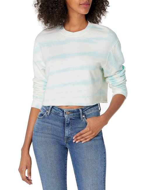 Monrow Women's Casual, SEA Foam, M