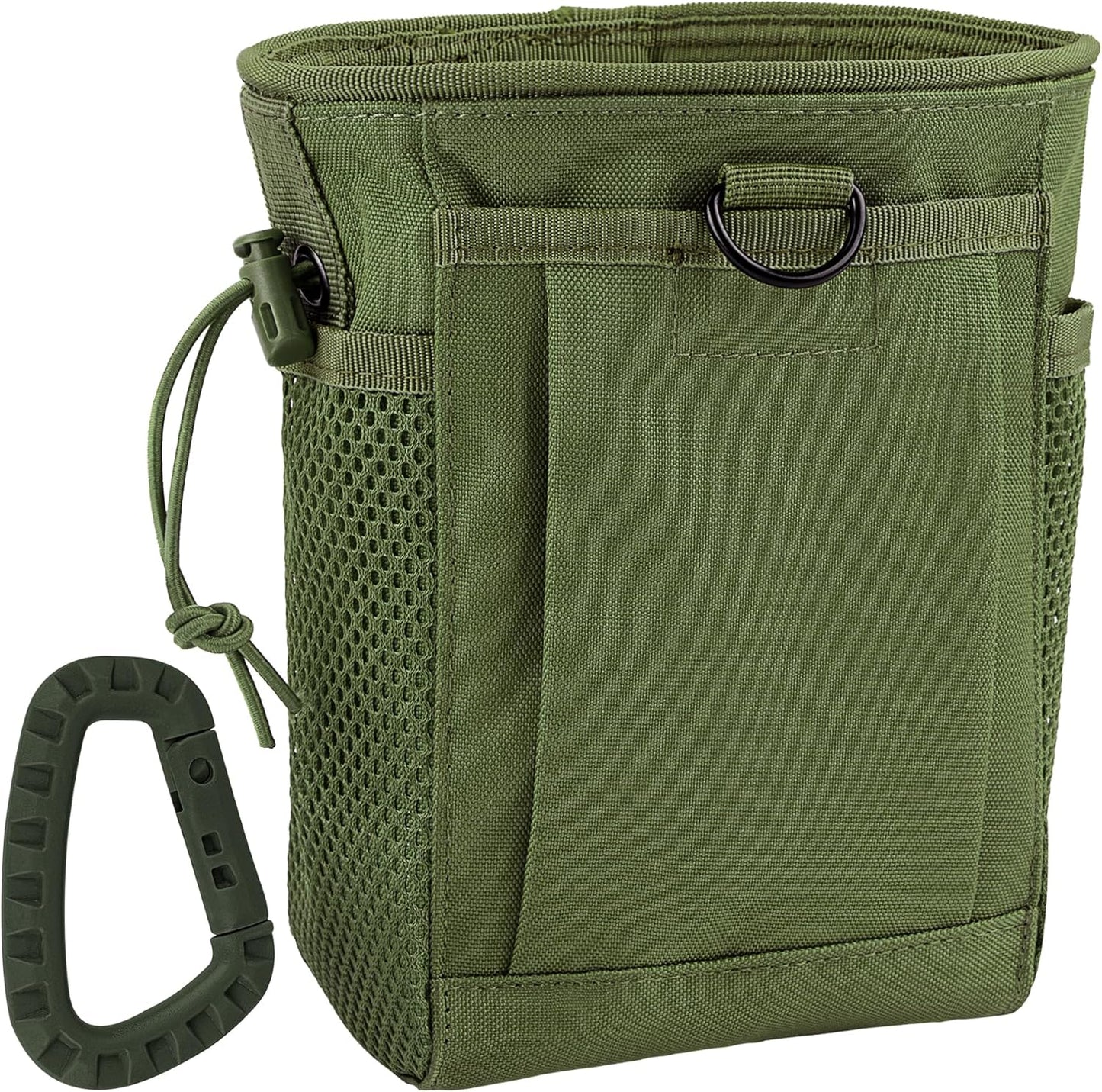 Tactical Molle Dump Pouch - Utility Hip Belt Waist Bag with D-Ring for Outdoor Gear | Versatile Storage Solution