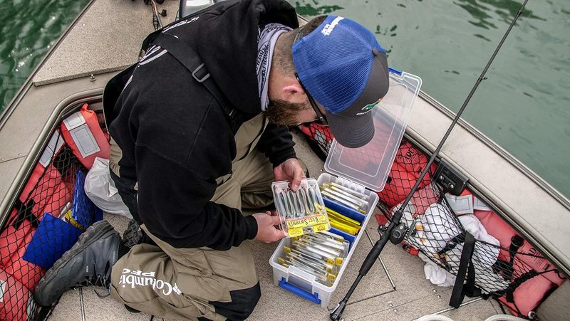 Flambeau Outdoors Fishing Organizer - Clear Soft Lure Storage with Anti-Rust Dividers | Pack of 4