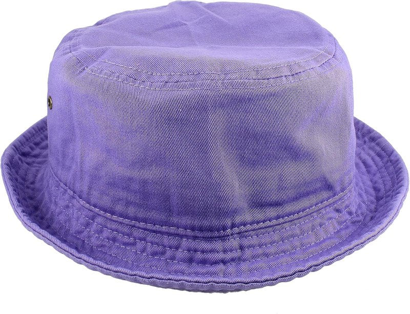 100% Cotton Bucket Hat for Men & Women | Packable Travel Summer Beach Hat