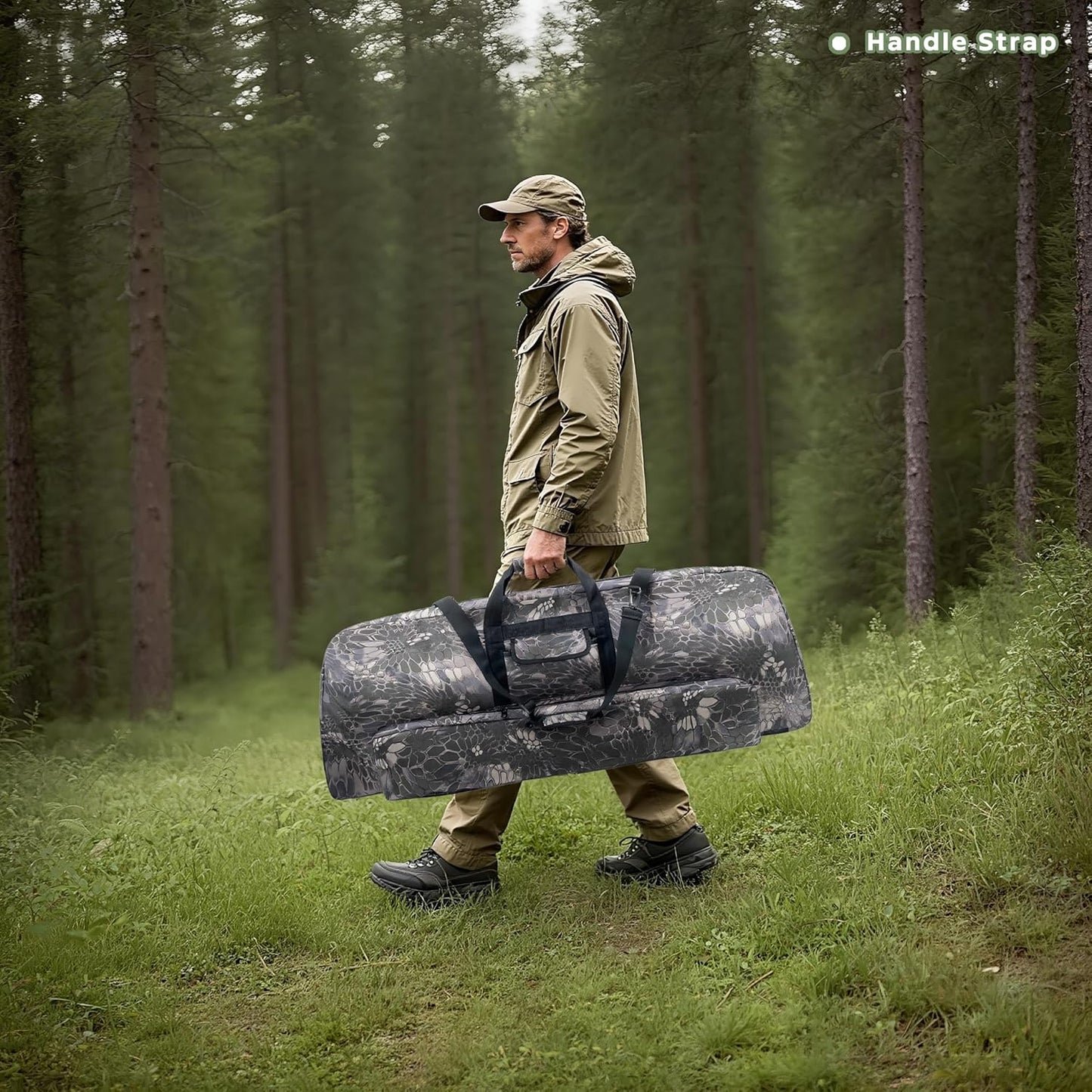 Compound Bow Case - Soft Carry Bag with Arrow Pocket | Durable Protection for Archery Gear
