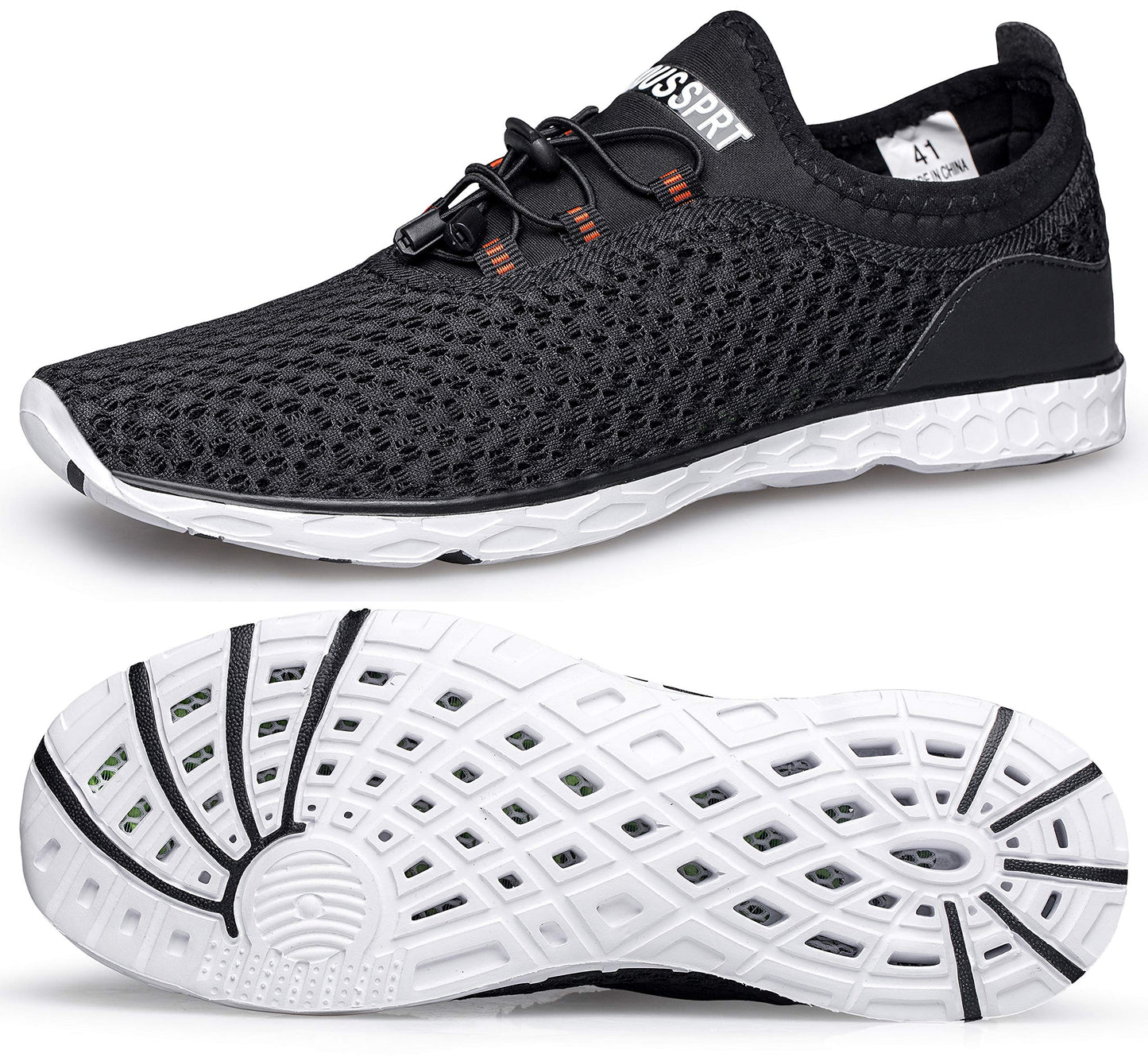 DOUSSPRT Men's Water Shoes Quick Dry for Beach Swim Pool Fishing
