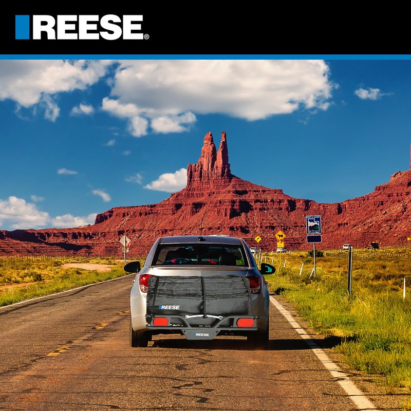 Reese 1044000 Olympia Hitch Mount Expandable Cargo Carrier Bag, 48 Inch x 19 Inch x 18 Inch to 22 Inch, 11.5 cu. ft. Capacity, Fits 48 X 20” Cargo Carriers