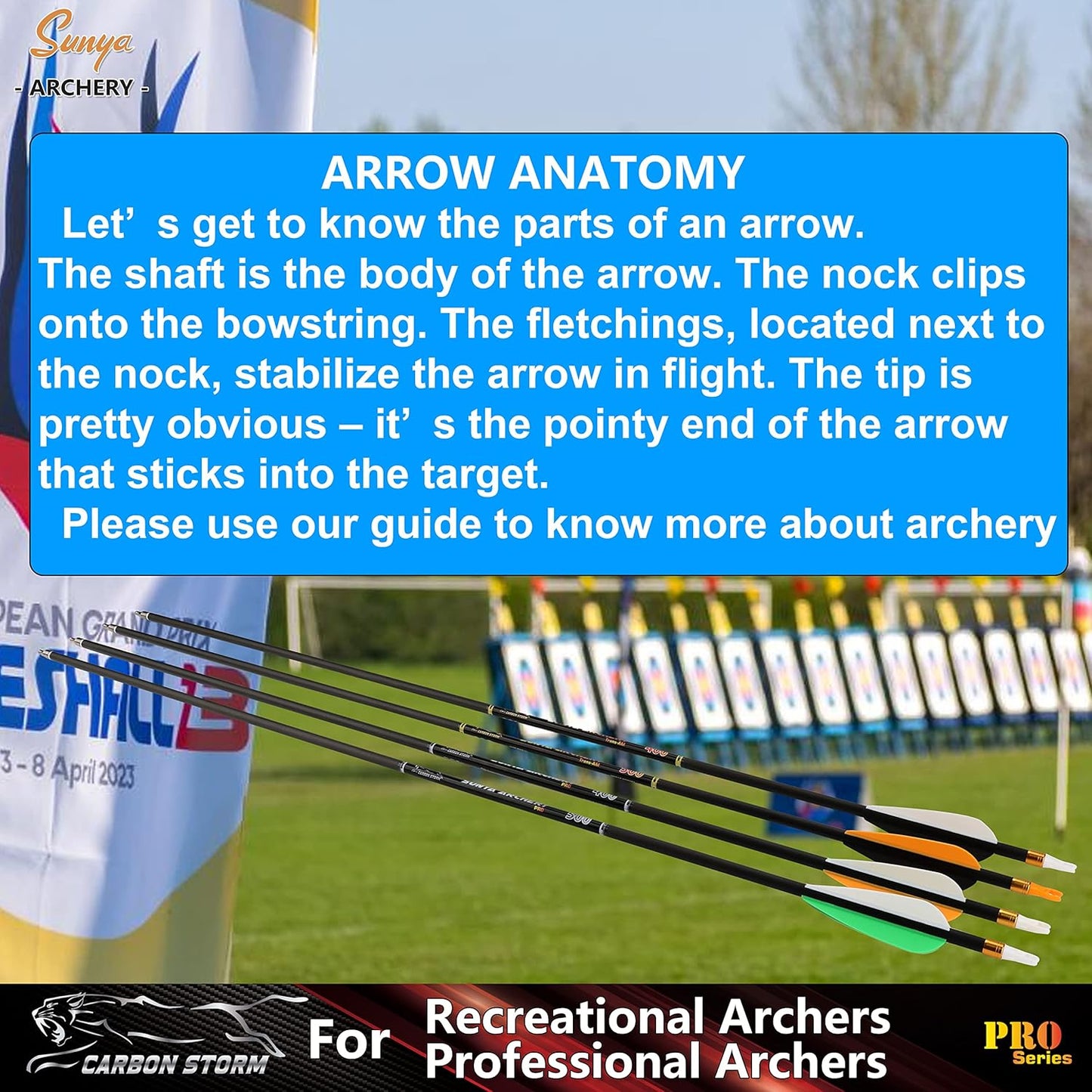 **Carbon Arrows 12-Pack - 30 Inch Spine 500/400 for 40-60 LBS Bows | Anti-Loose O-Ring & TPU Vanes for Hunting/Target Practice**