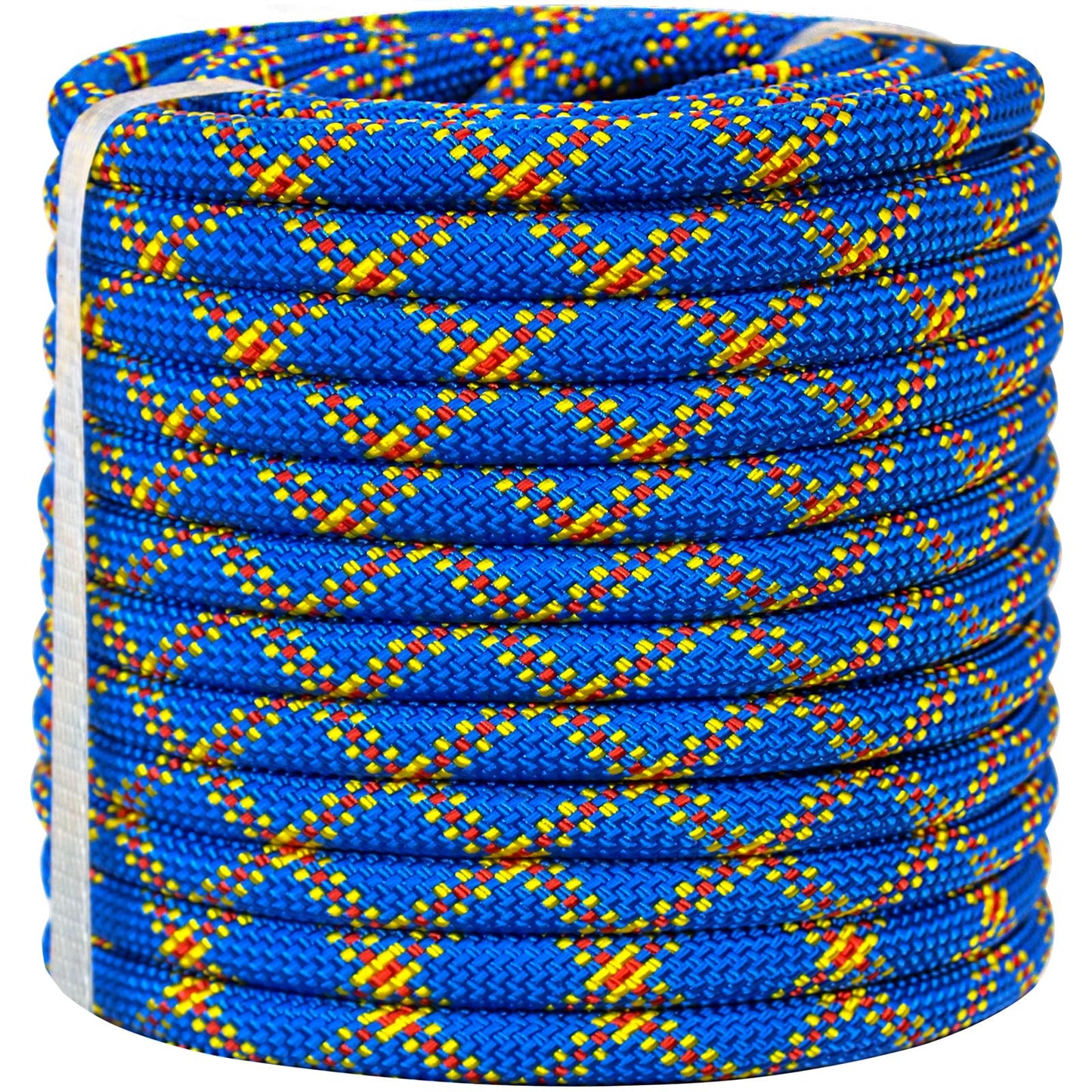 Meyoppm Braided Polyester Arborist Rigging Rope (3/8 inch x 150 feet), High Strength Arborist Rigging Rope for Outdoor Rock Climbing, Mountain Climbing, Hiking, etc