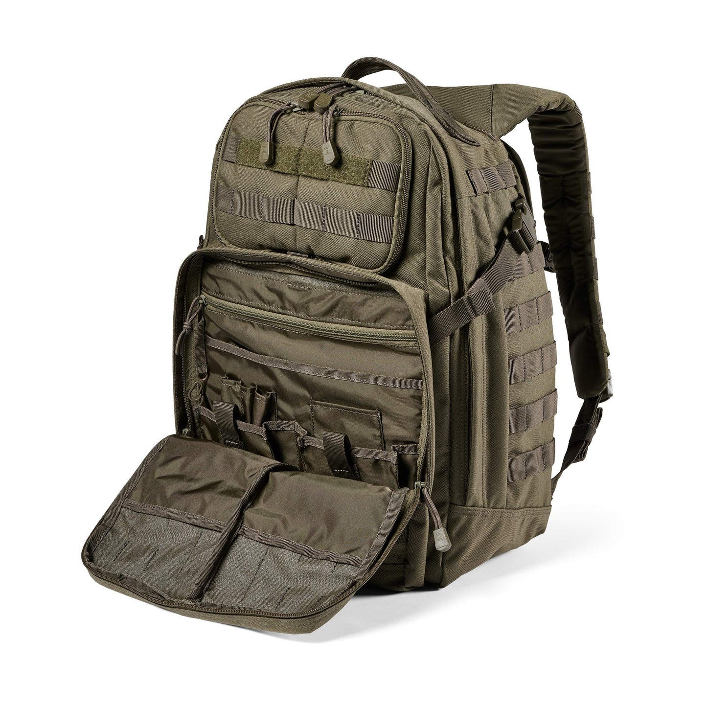 5.11 Tactical Backpack – Rush 24 2.0 – Pack and Laptop Compartment, 37 Liter, Medium, Ranger Green, Style 56563