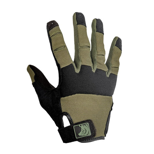 PIG FDT Alpha Full Dexterity Gloves for Shooting Sports, Touchscreen Compatible, Breathable, 1 Pair, Ranger Green, Small