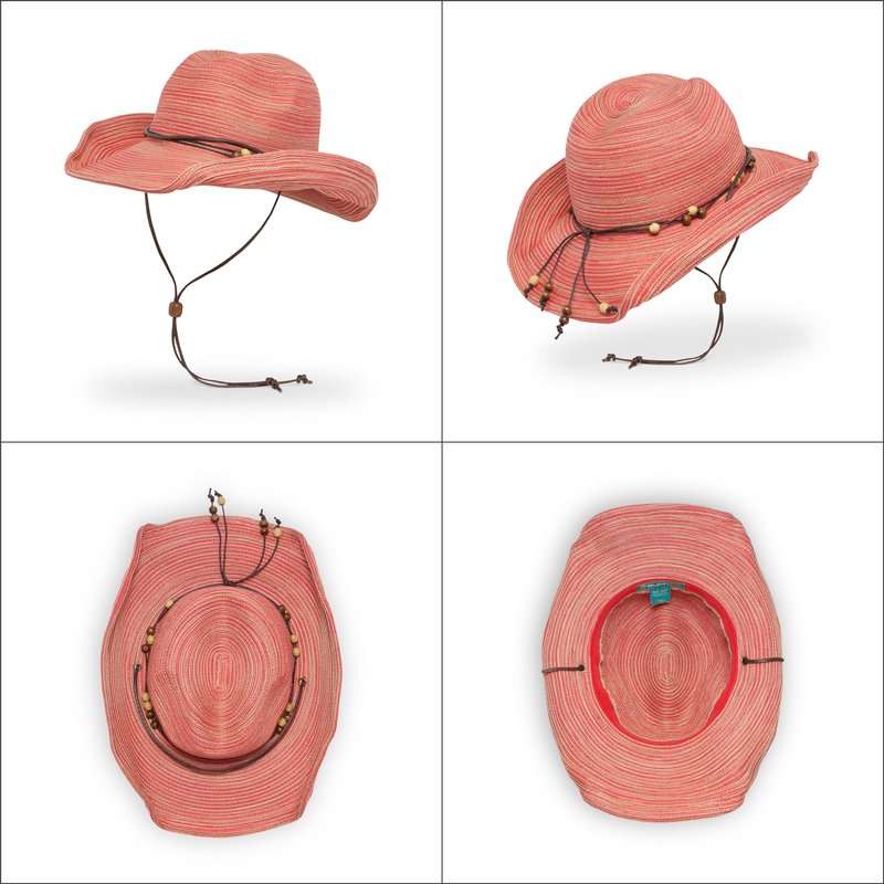 Sunday Afternoons Sunset Hat - Women’s UPF 50+ Shapeable Brim Cowgirl Sun Hat with Western Style, Adjustable Fit, and Breathable Design for Outdoor Adventure or Travel, Pepper Old Version, M