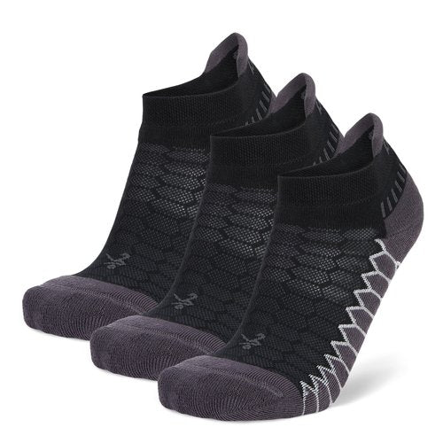 Balega Silver Compression Fit Performance No Show Athletic Running Socks for Men and Women (3-Pack)