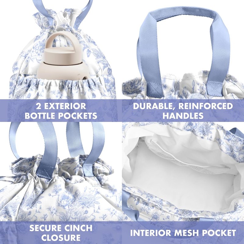 Cinch Lunch Bag for Women - Insulated Fit & Fresh Lunch Box with Containers | Stylish Design