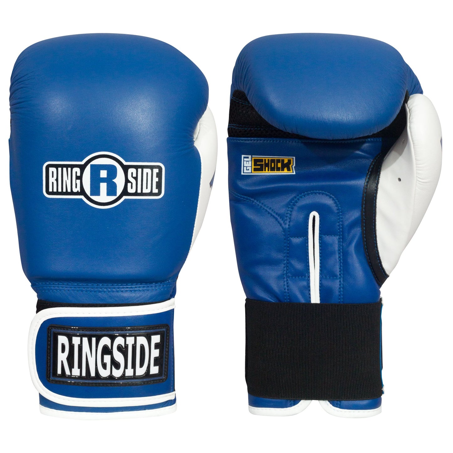 Ringside Gel Shock Boxing Super Bag Gloves, Blue, Large