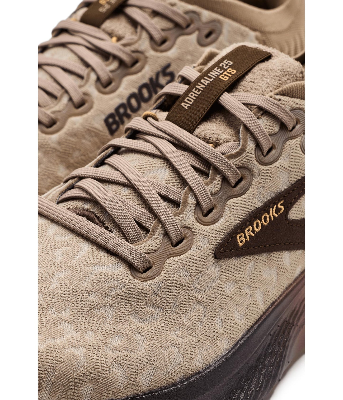Brooks Womens Adrenaline GTS 25 Griege/Chocolate/Latte 11.5 Medium