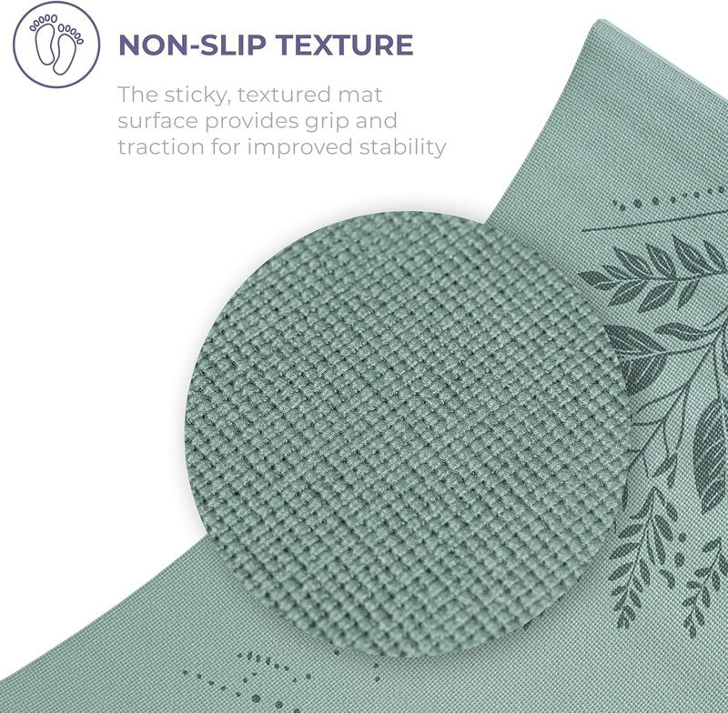 Ascend Yoga Mat - Non-Slip 6mm Thick Workout Mat for Pilates & Fitness | 72" x 24" Reversible Design
