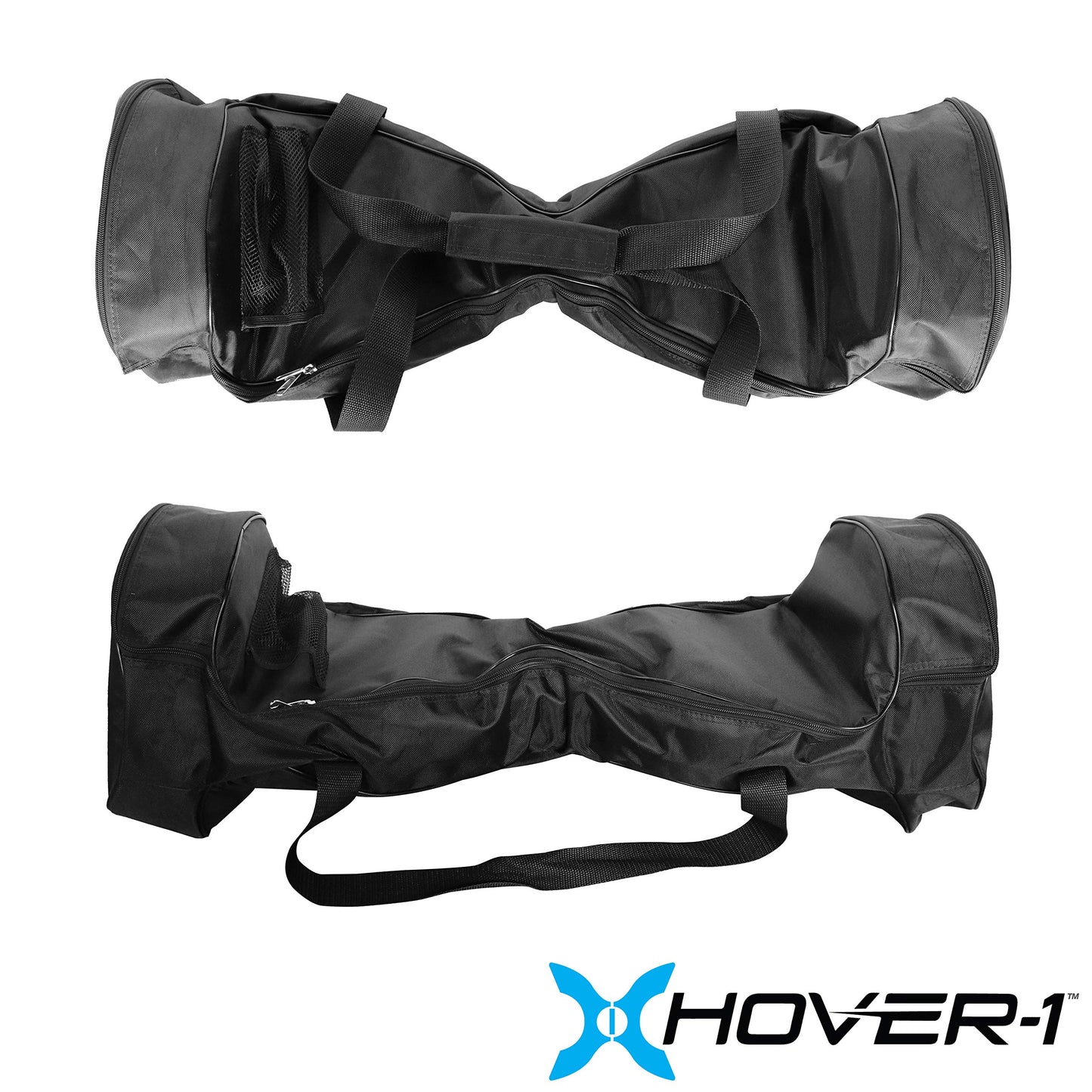 Hover-1 Hoverboard Carrying Bag for 8"-10" Hoverboards | Double Zip Closure, Velcro Secured Carrying Handles, Black