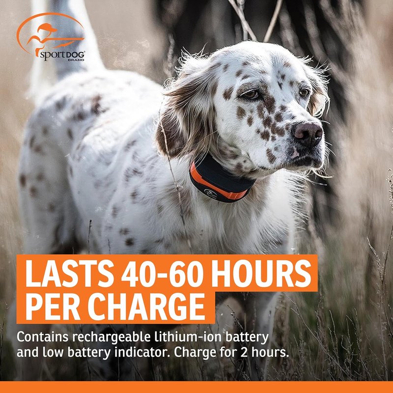 SportDOG FieldTrainer 425X Add-a-Dog Collar - Waterproof E-Collar for Multi-Dog Households - Durable Obedience Training - Orange