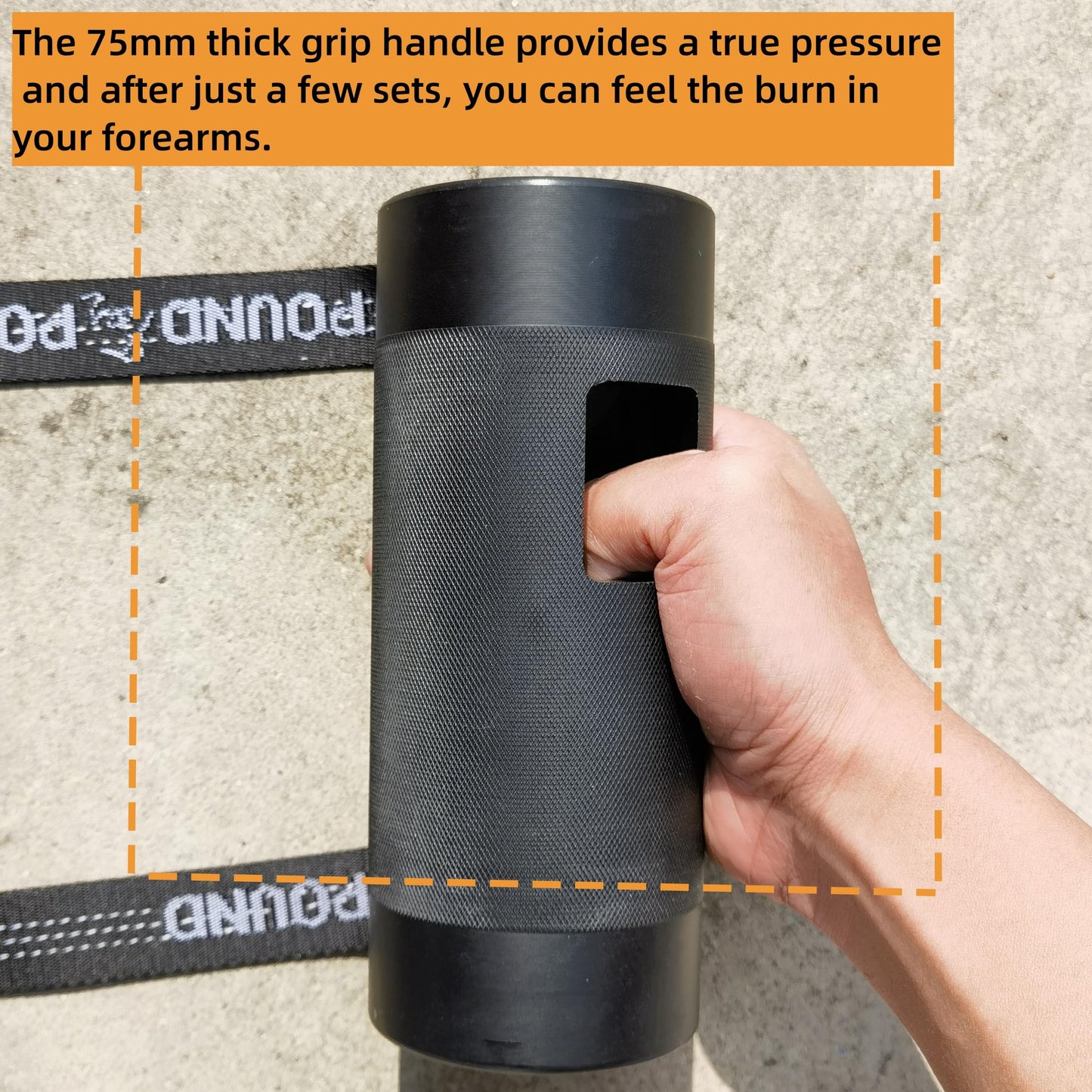 Multi Spinner Arm Wrestling Handle, 3In Thick Multispinner Armwrestling Trainer for Wrist Forearm, Grip Strength Workout, Arm Wrestling Training Equipment