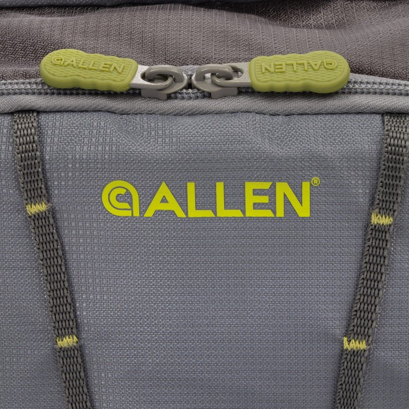 Allen Company Boulder Creek Fly Fishing Chest Pack, Fits up to 6 Tackle/Fly Boxes, Gray/Lime