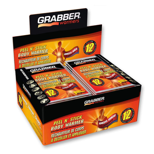 Grabber Warmers Grabber 12+ Hours Peel N' Stick Body Warmer, 40-Count