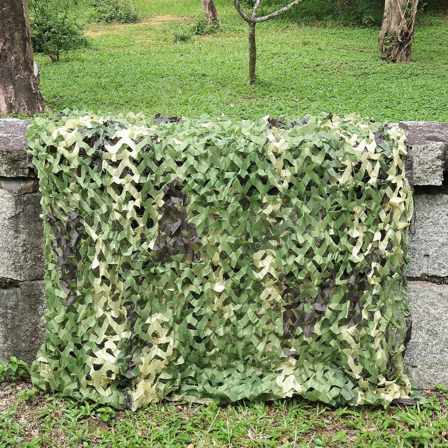 Camo Netting for Hunting Blinds - Military-Grade Camouflage Net | Versatile Outdoor Covering