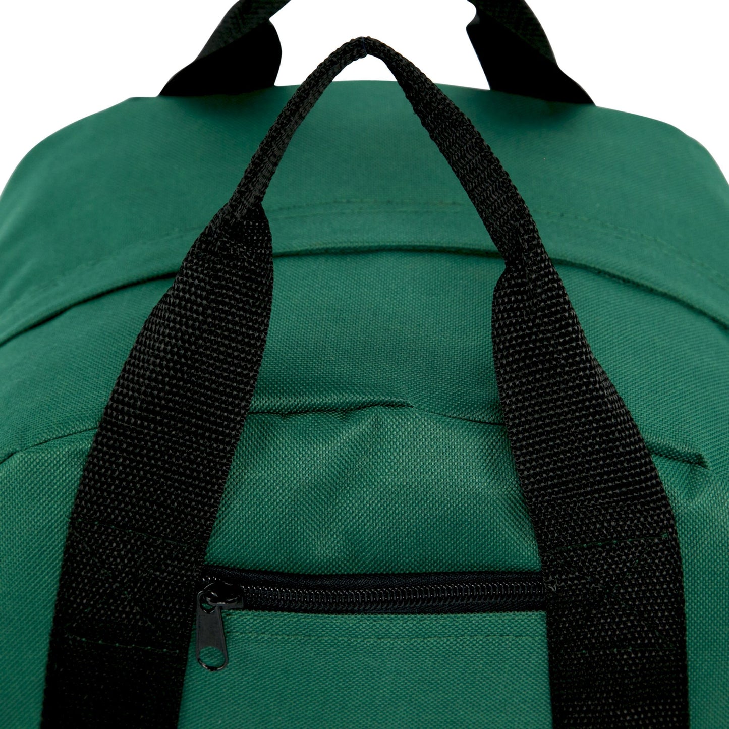 12" Mini Two Tone Duffle Bag (Dark Green)