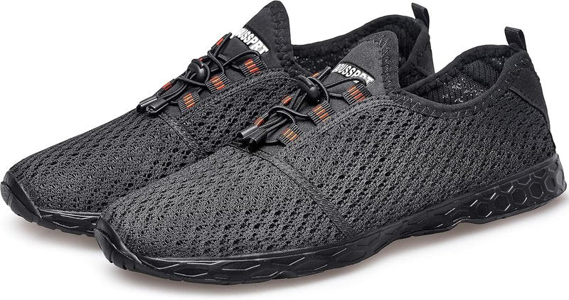 Men's Water Shoes - Quick-Drying Aqua Sports Footwear for Beach & Pool | Lightweight & Comfortable
