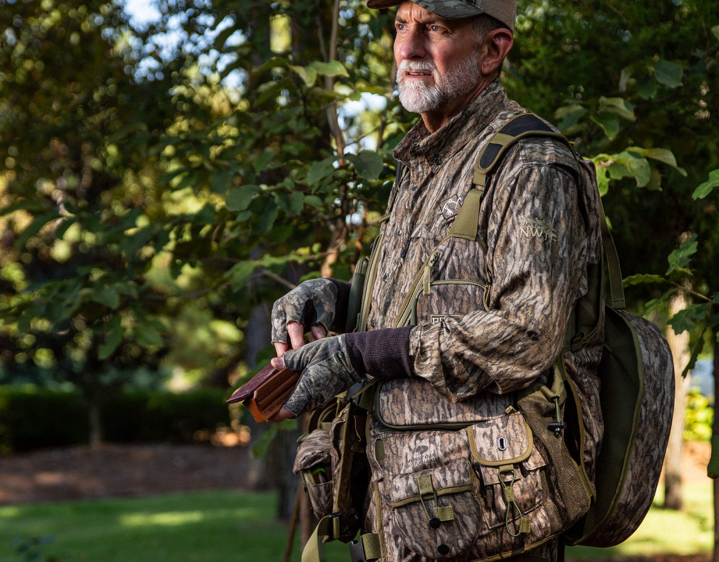 Primos Hunting Will Primos Signature Series Turkey Hunting Vest Multi Pocketed, Size Medium in Camo 65723