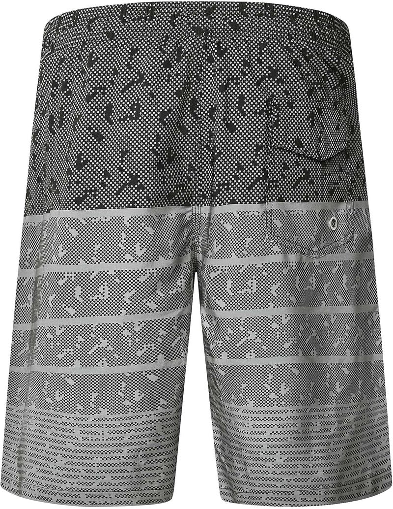 Men's Swim Trunks - Quick Dry Bathing Suit with Mesh Lining | Comfortable Beach Board Shorts