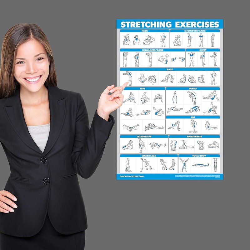 x 24" & Bodyweight Exercise Cards 2.5" x 3.5