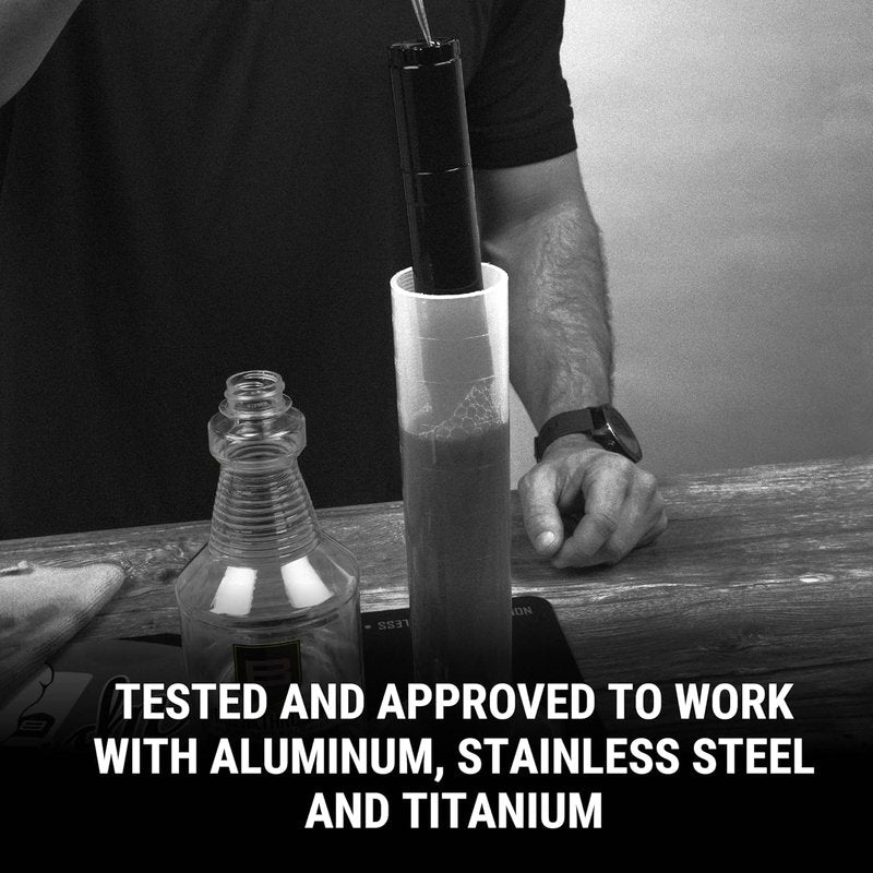 Suppressor Cleaner - Advanced Breakthrough Formula for Firearm Maintenance | 8 oz Bottle