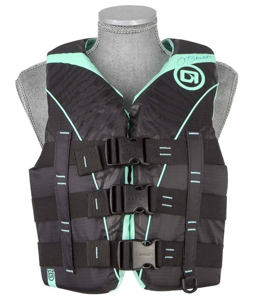 O'Brien Womens 3 Belt Nylon Life Jacket, Medium