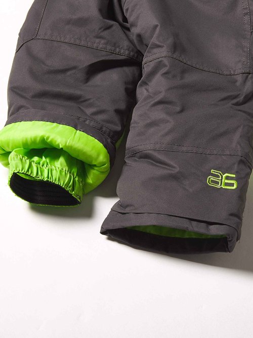 Arctix Kids Dancing Bear Insulated Snowsuit, Charcoal, Small Husky