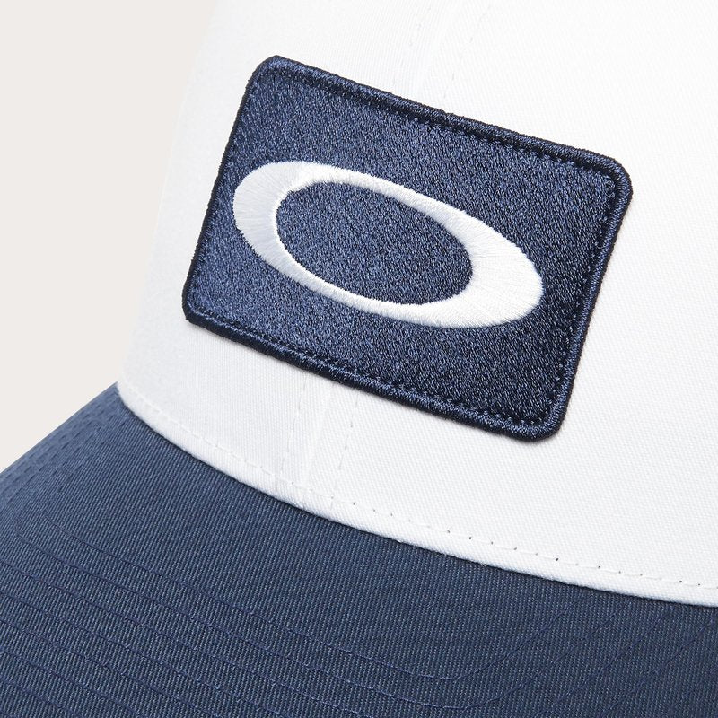 Oakley Mens O Original Trucker Hat, Abyss/White, One Size