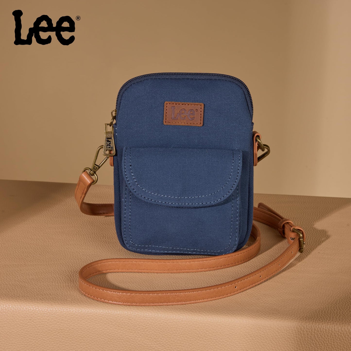 Montana West x Lee Small Crossbody Bags for Women, Denim Phone Purse & Travel Wallet with Card Slots Shoulder Bag LEE58-002-1NY