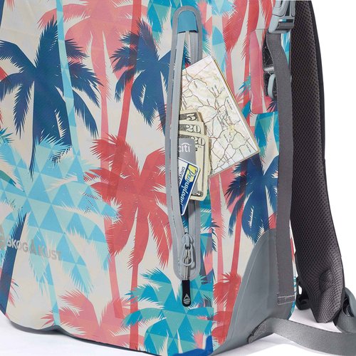 Skog Å Kust BackSak Heavy Duty Waterproof Backpack - Gear Bag for Sports, Travel, & More - 25L Palm