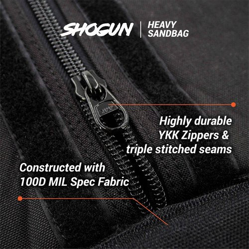Shogun Sandbags for Working Out – Heavy Duty Workout Sandbag for Weight Training, Cross Training, Strongman, Fitness & Military Use – Adjustable Exercise Sand Bags for Full Body Training