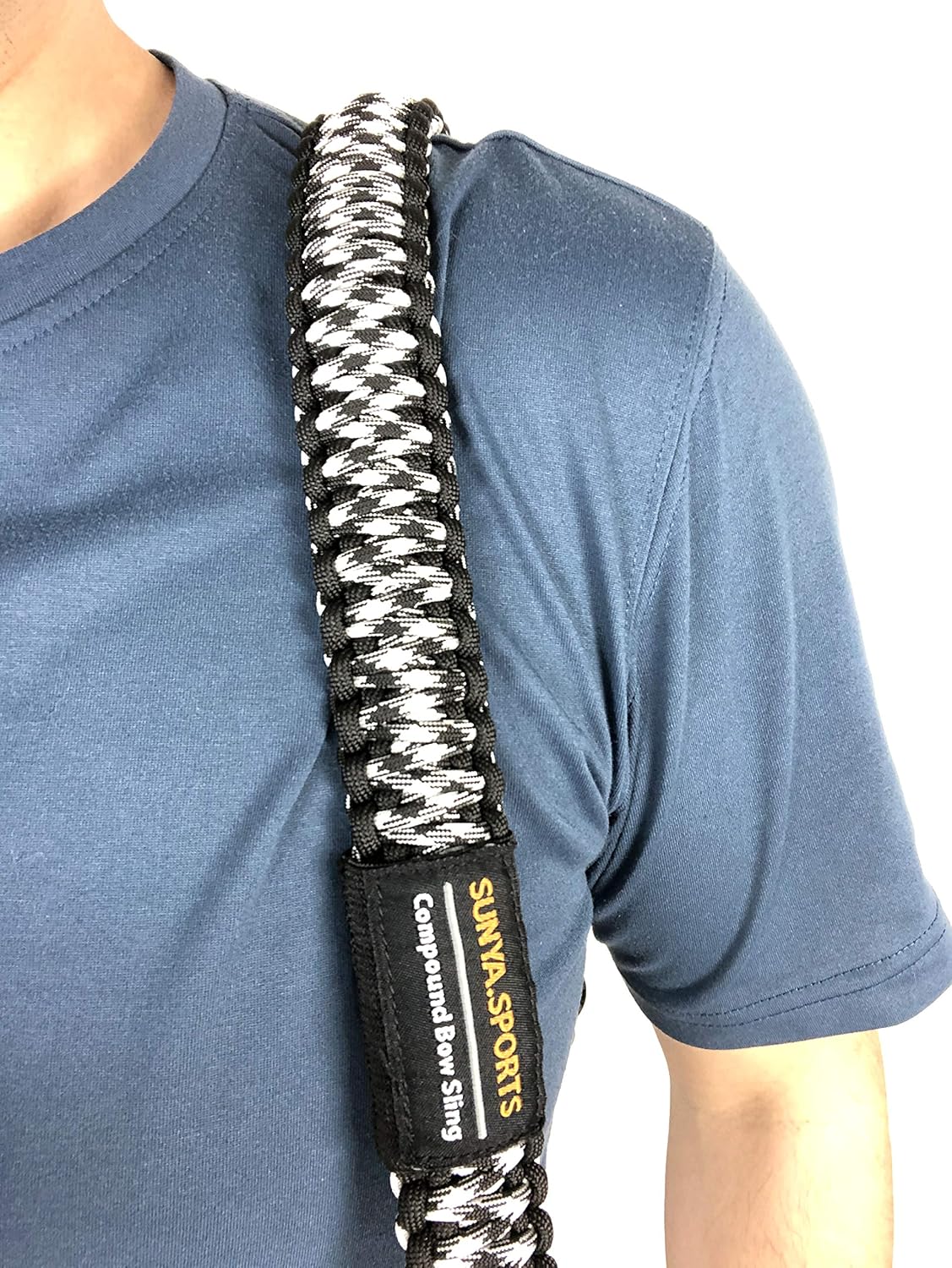 Paracord Bow Sling - V2 Magnetic Connection System for Hands-Free Carrying | Lightweight for Hunting & Archery