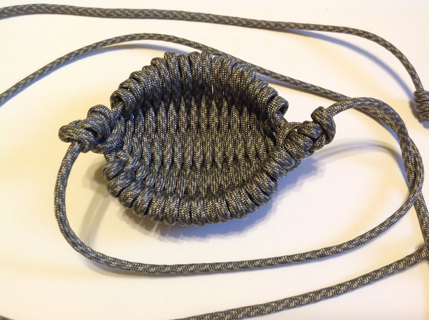 Paracord Shepherd Sling (Old-fashioned Slingshot) Handmade By David the Shepherd (ACU Pattern)